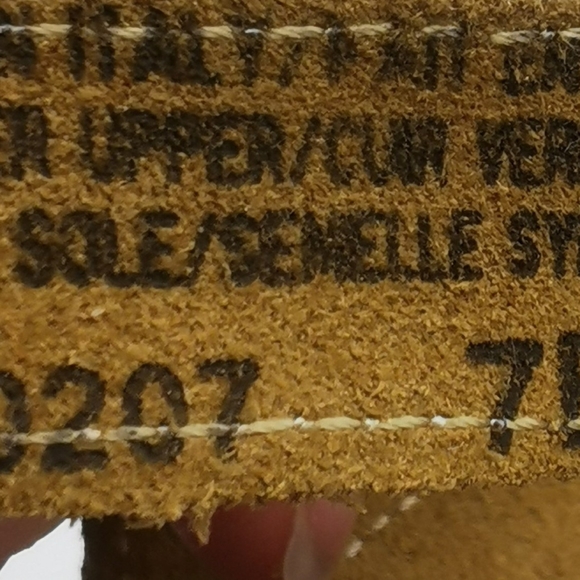 SIZE 7 B Traditions, Brown Leather Suede NWOB - Picture 5 of 6